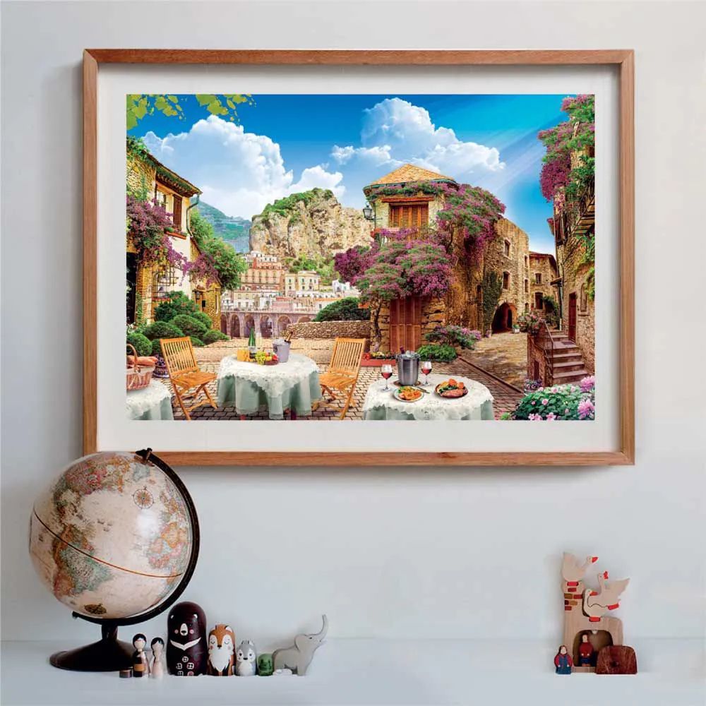 Puzzle 1500 piese Clementoni High Quality Collection Italian Sight 31695 - poza 3