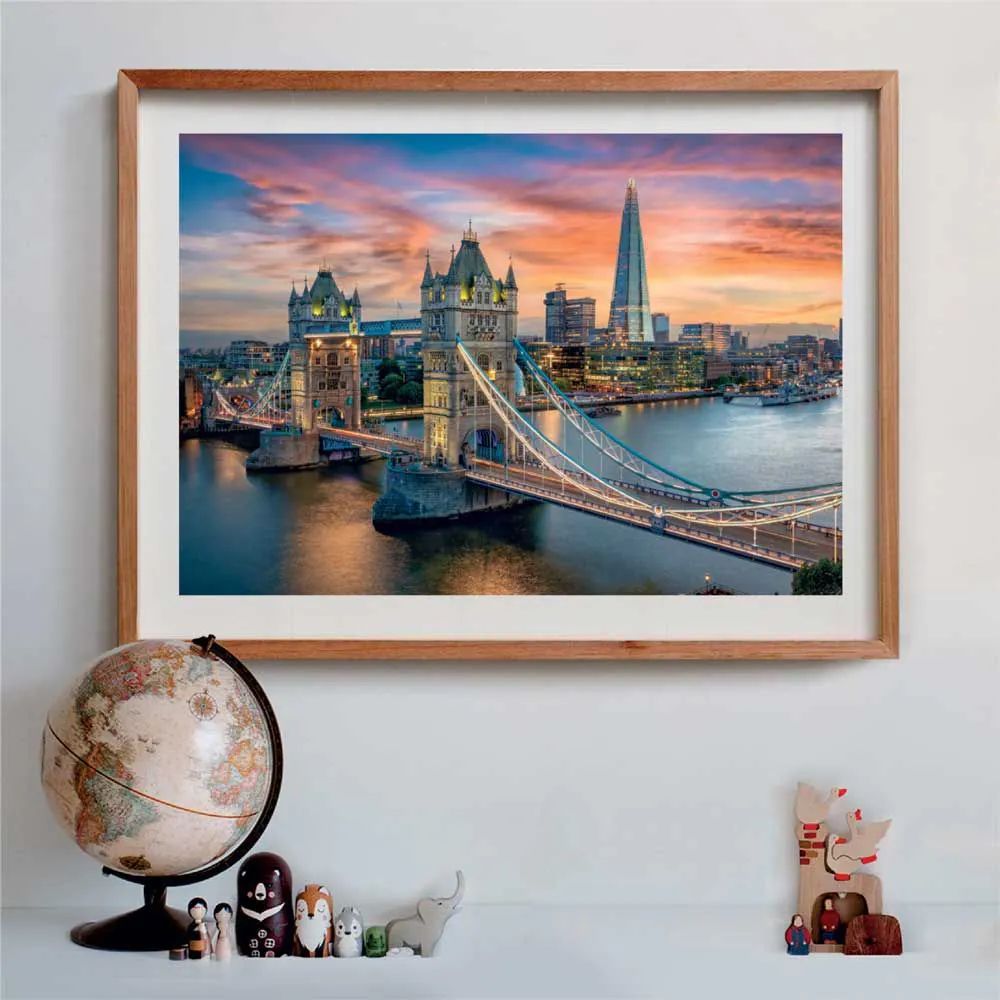 Puzzle 1500 piese Clementoni High Quality Collection London 31694 - poza 3
