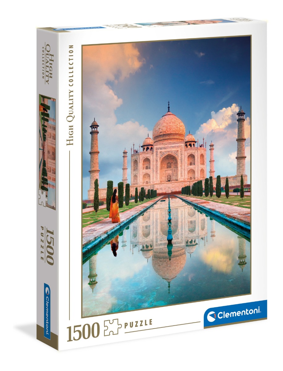 Puzzle 1500 piese Clementoni High Quality Collection Taj Mahal - poza 1