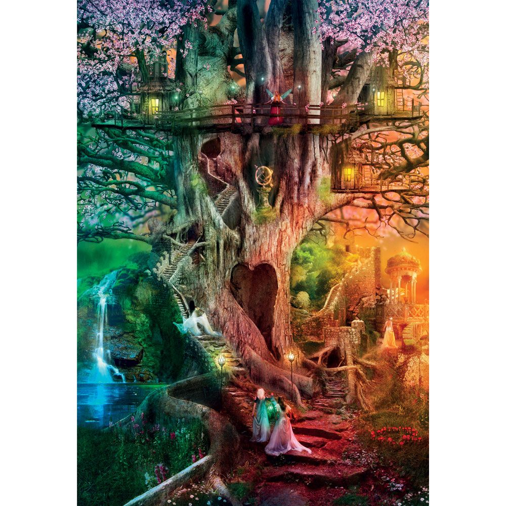Puzzle 1500 piese Clementoni High Quality Collection The Dreaming Tree - poza 2