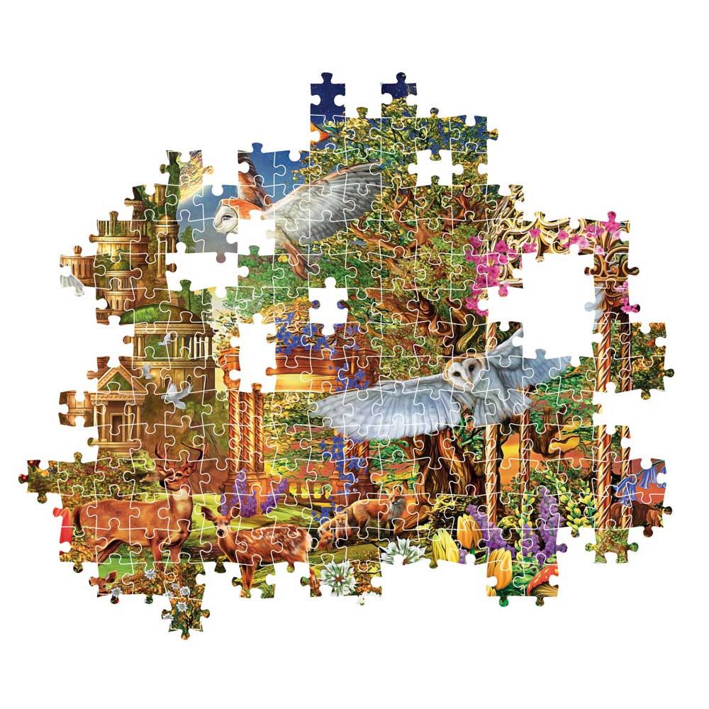Puzzle 1500 piese Clementoni High Quality Collection Woodland Fantasy Garden - poza 3