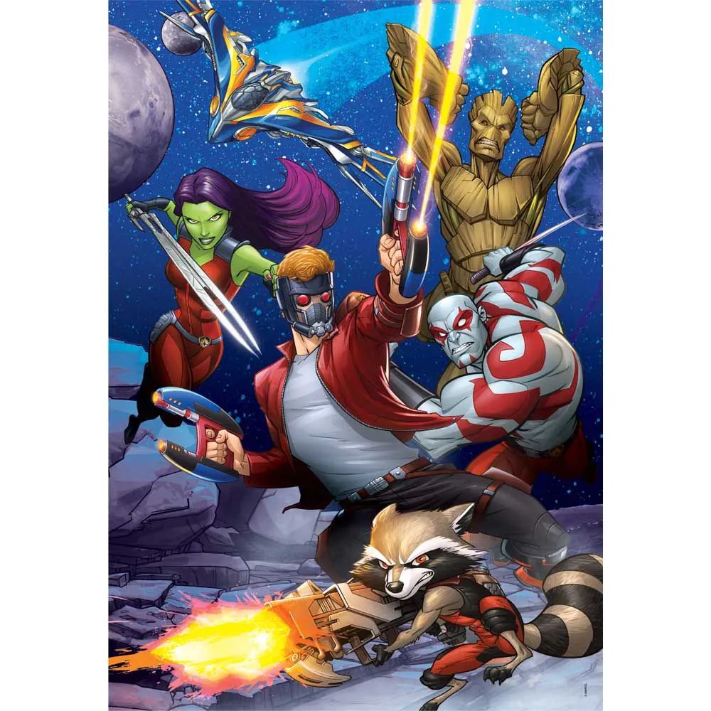 Puzzle 180 piese Clementoni Disney Marvel Gardienii Galaxiei 29783 - poza 2