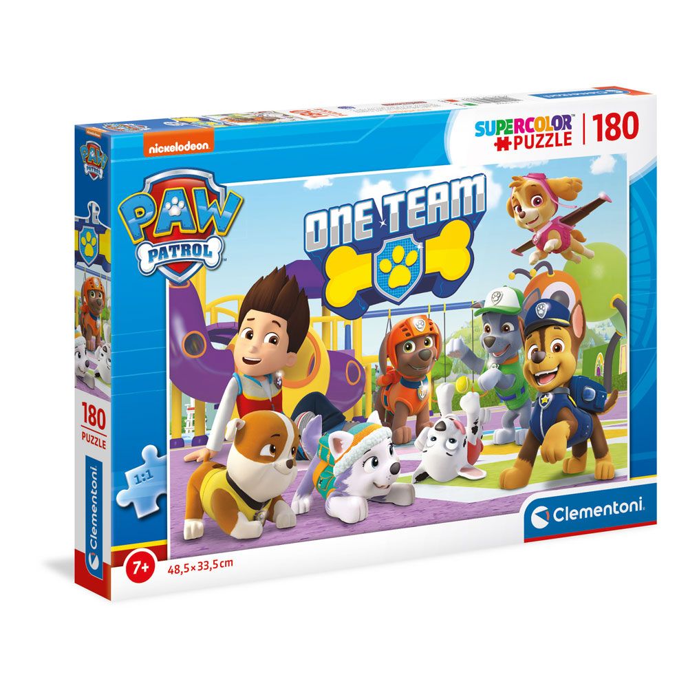 Puzzle 180 piese Clementoni Paw Patrol 29308 - poza 1