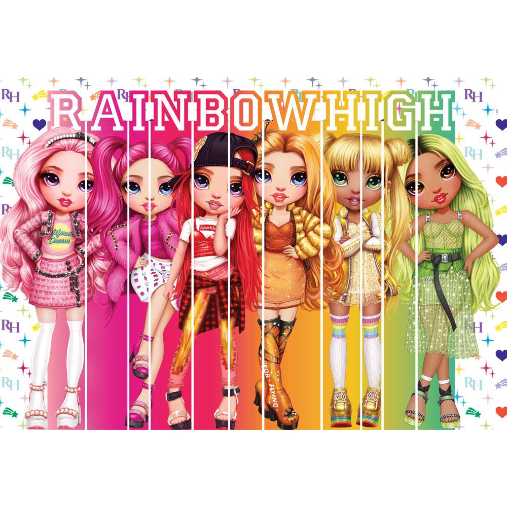 Puzzle 180 piese Clementoni Rainbow High 29775 - poza 2