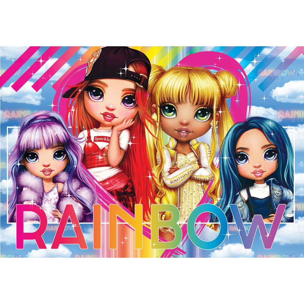 Puzzle 180 piese Clementoni Rainbow High 29776 - poza 2