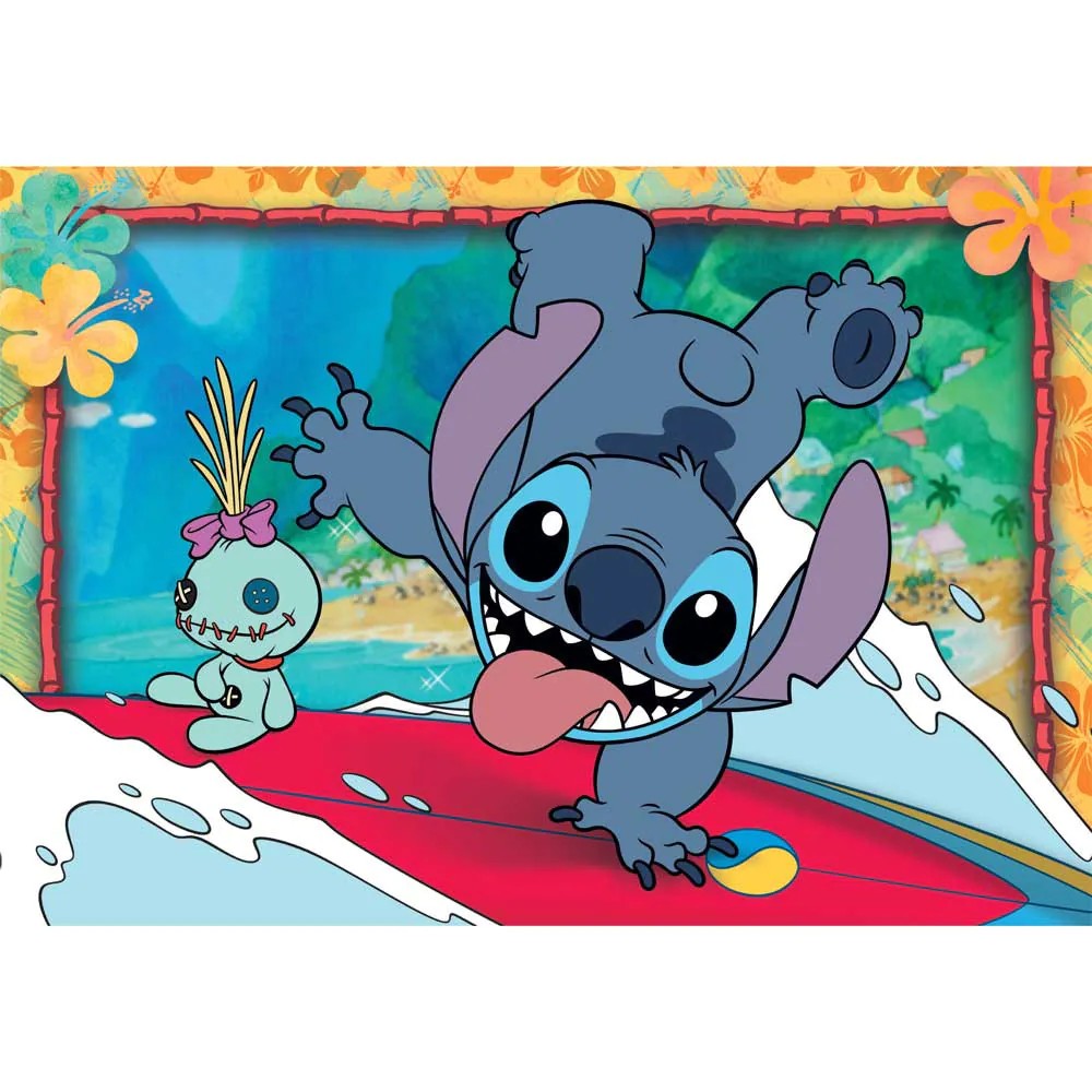 Puzzle 2 x 20 piese Clementoni Stitch 24809 - poza 2