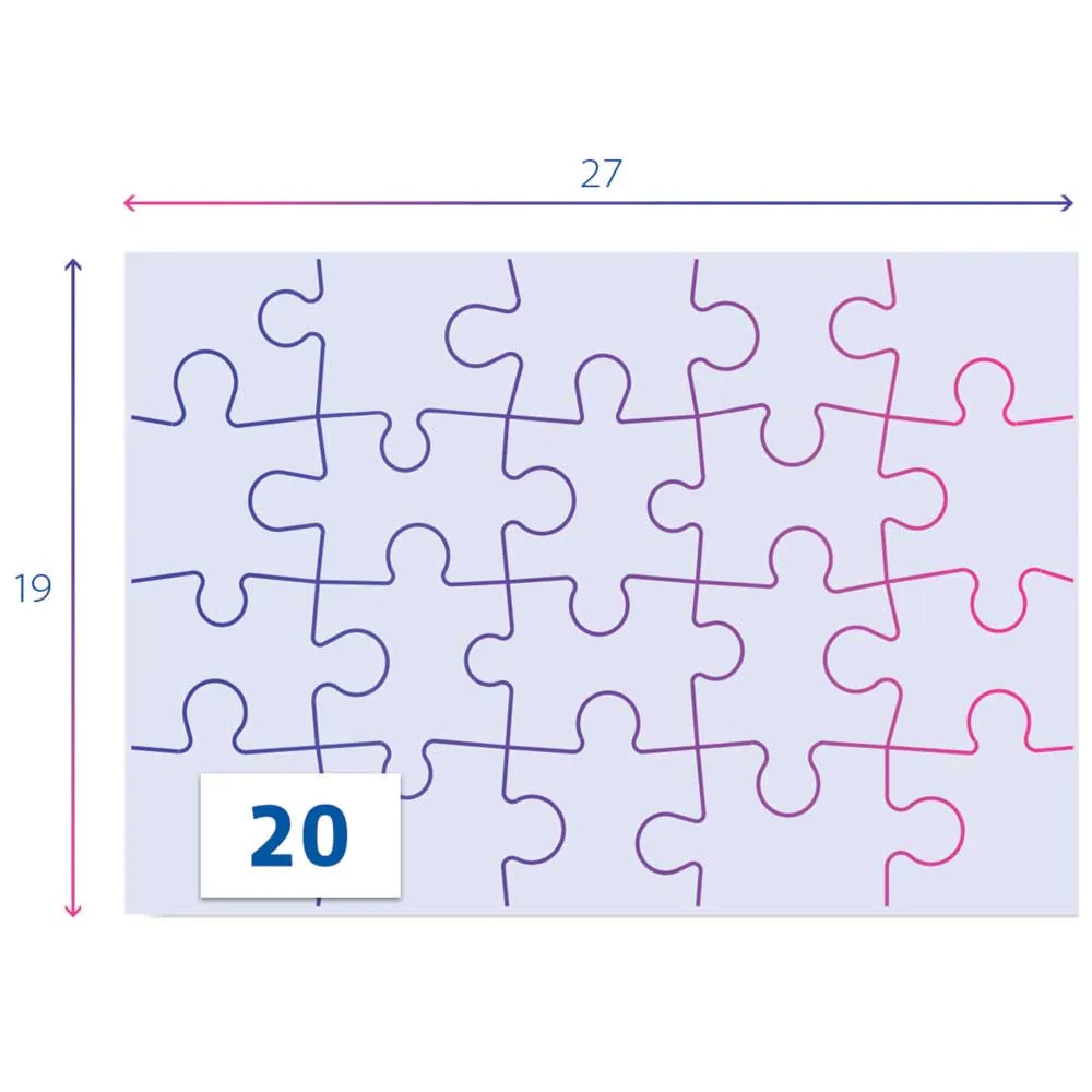 Puzzle 2 x 20 piese Clementoni Stitch 24809 - poza 5