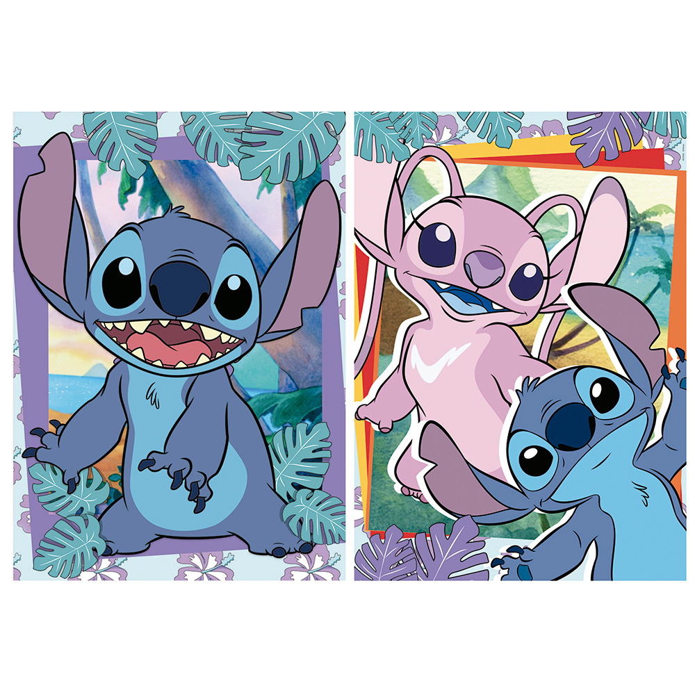 Puzzle 2 x 500 piese Educa Disney Stitch - poza 2