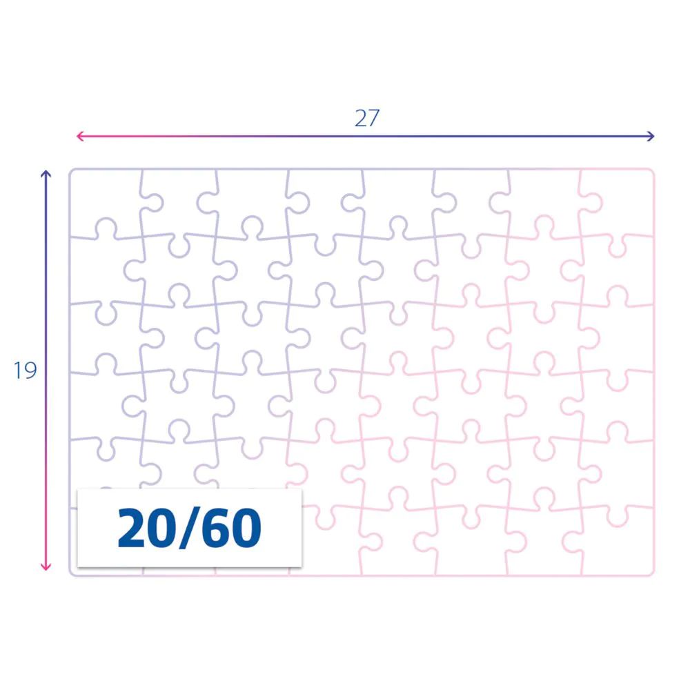Puzzle 2 x 60 piese Clementoni DC Comics Super Friends 21624 - poza 4