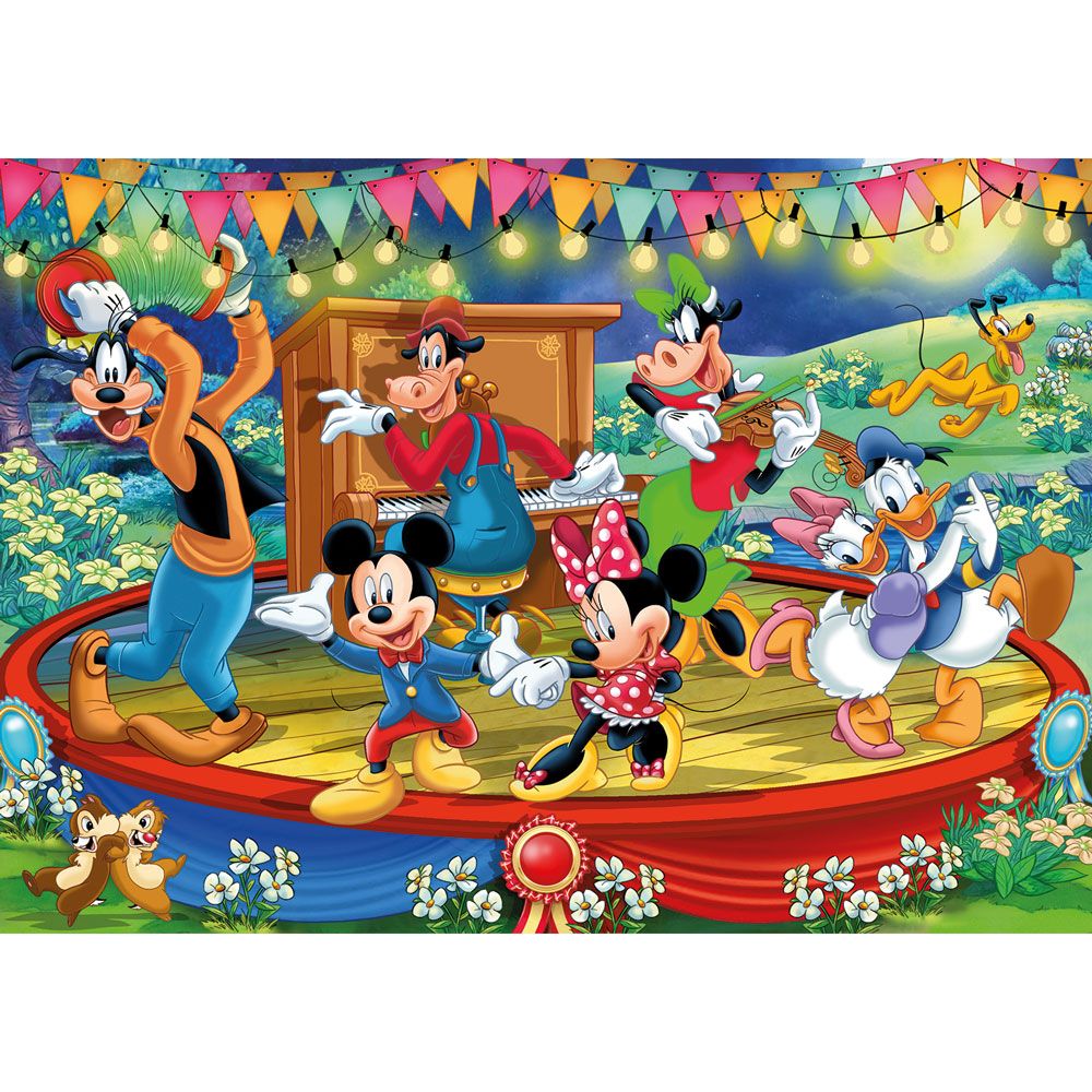 Puzzle 2 x 60 piese Clementoni Mickey and Friends 21620 - poza 2