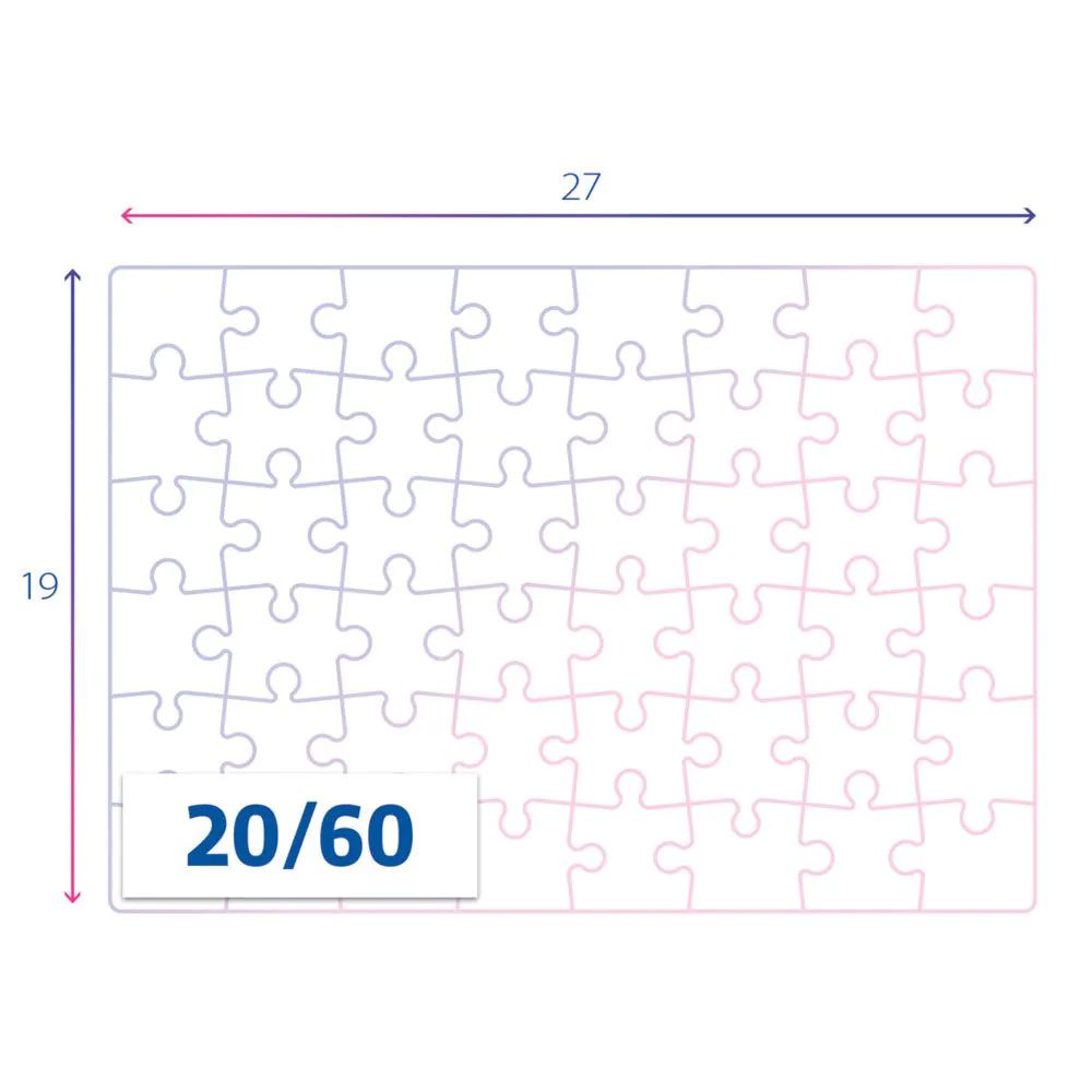 Puzzle 2 x 60 piese Clementoni Peppa Pig 21622 - poza 4