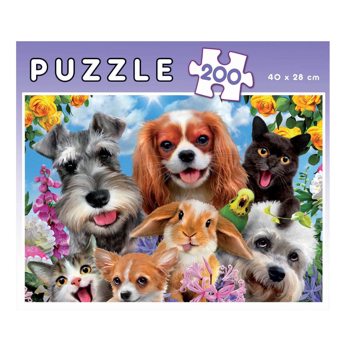 Puzzle 200 piese Educa Parada Catelusilor - poza 4