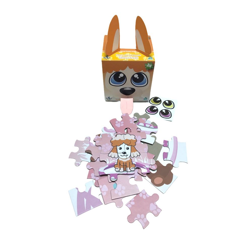 Puzzle 24 piese Y Wow PuzzleHeadz Catelus - poza 5