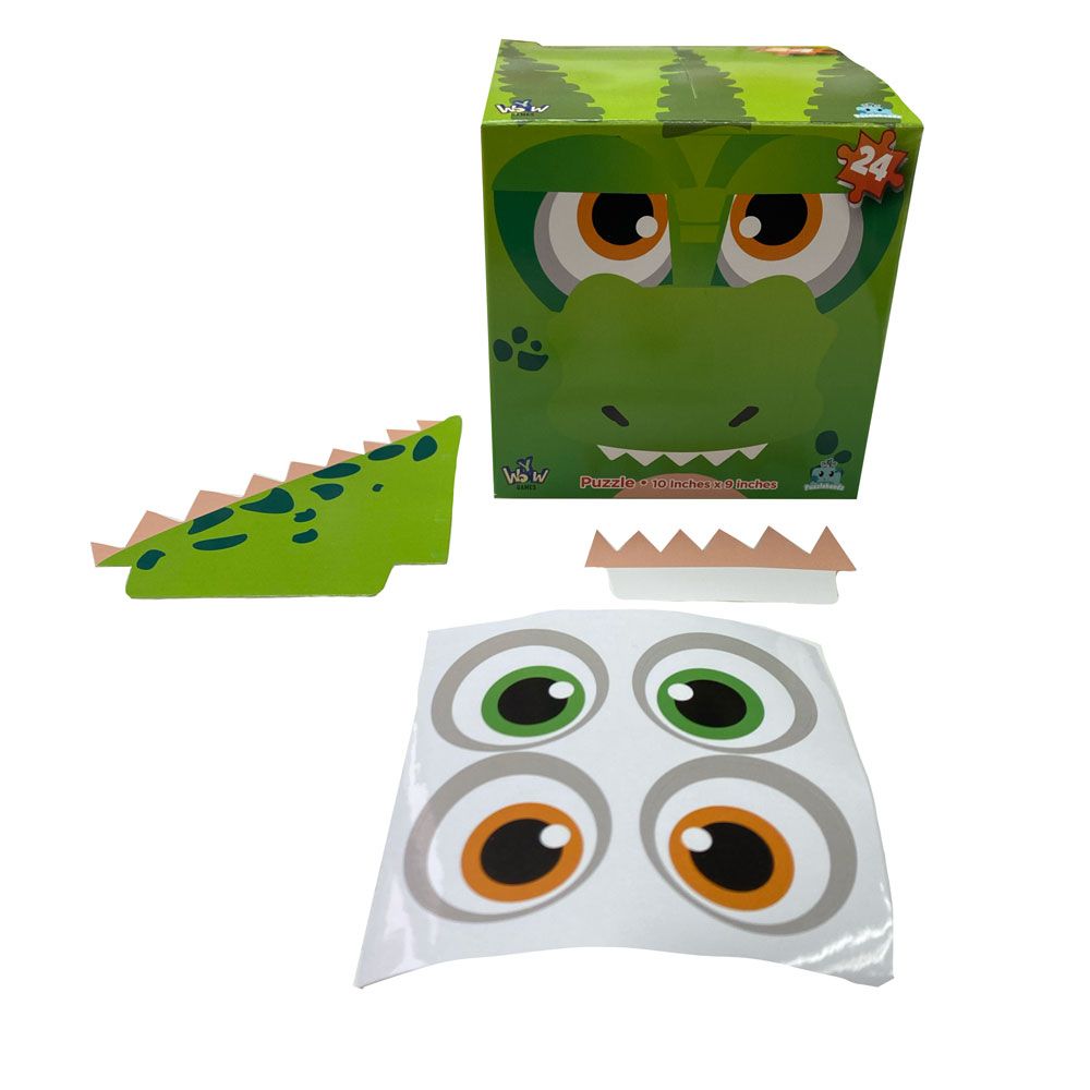 Puzzle 24 piese Y Wow PuzzleHeadz Dinozaur - poza 1