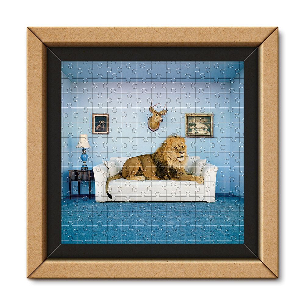 Puzzle 250 piese Clementoni Frame The Master Of The House - poza 3