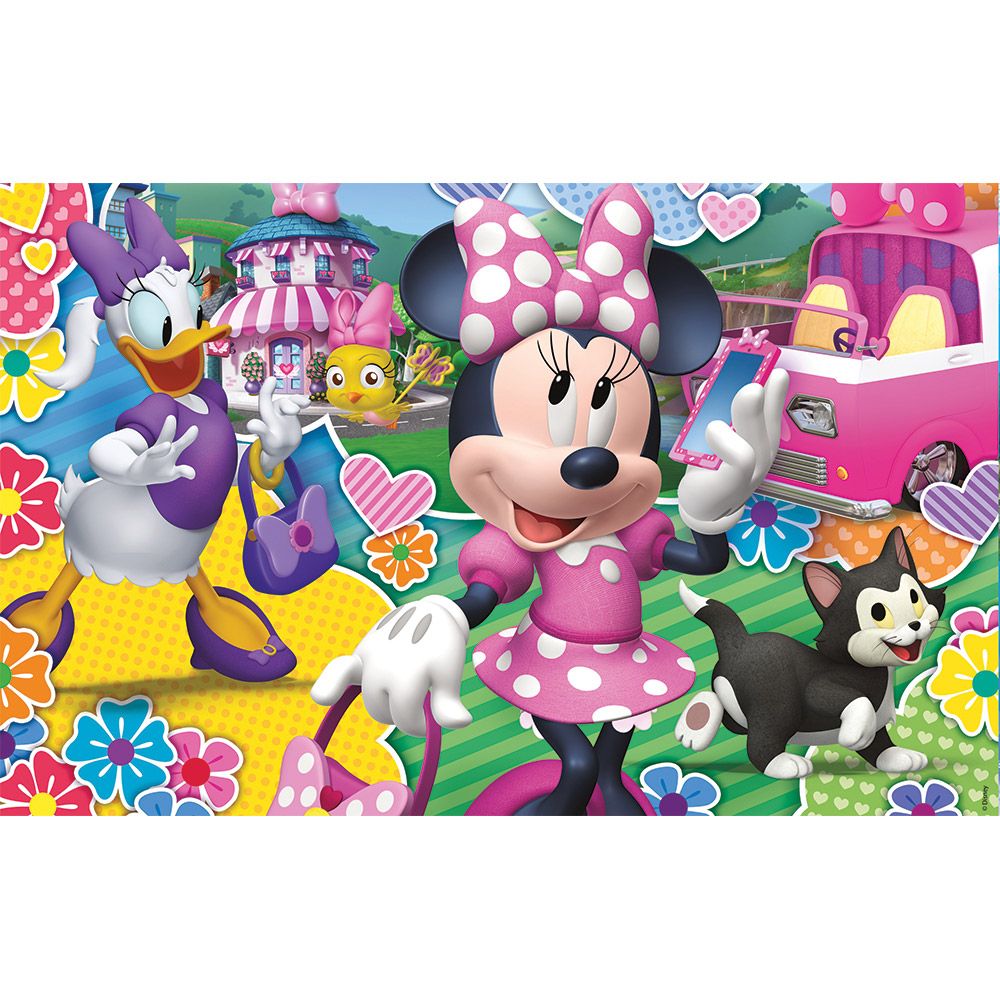Puzzle 2x20+2x60 piese Minnie - poza 3