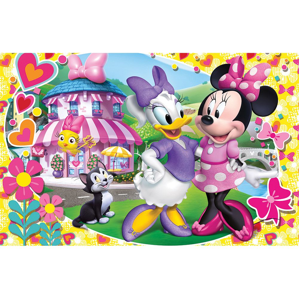 Puzzle 2x20+2x60 piese Minnie - poza 4