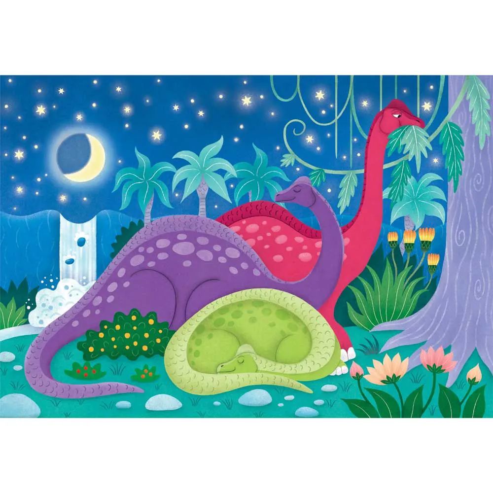 Puzzle 3 x 48 piese Clementoni Dinosaurs 25288 - poza 4