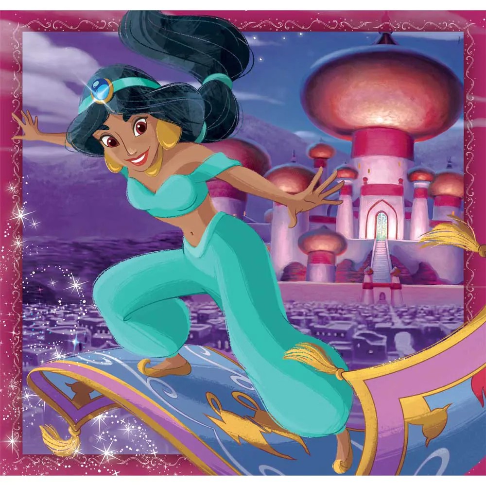 Puzzle 3 x 48 piese Clementoni Disney Princess 25304 - poza 3