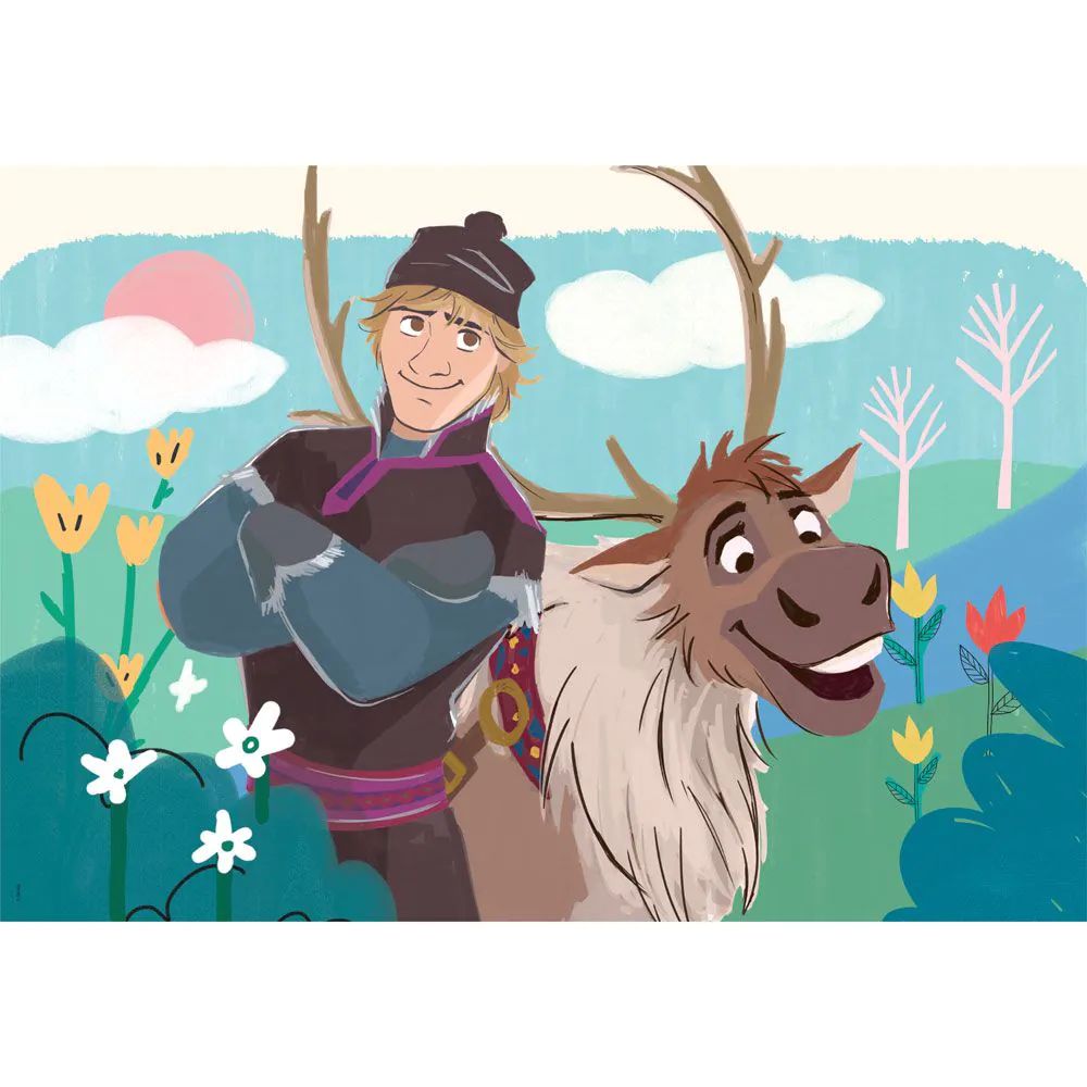 Puzzle 3 x 48 piese Clementoni Frozen 25284 - poza 2