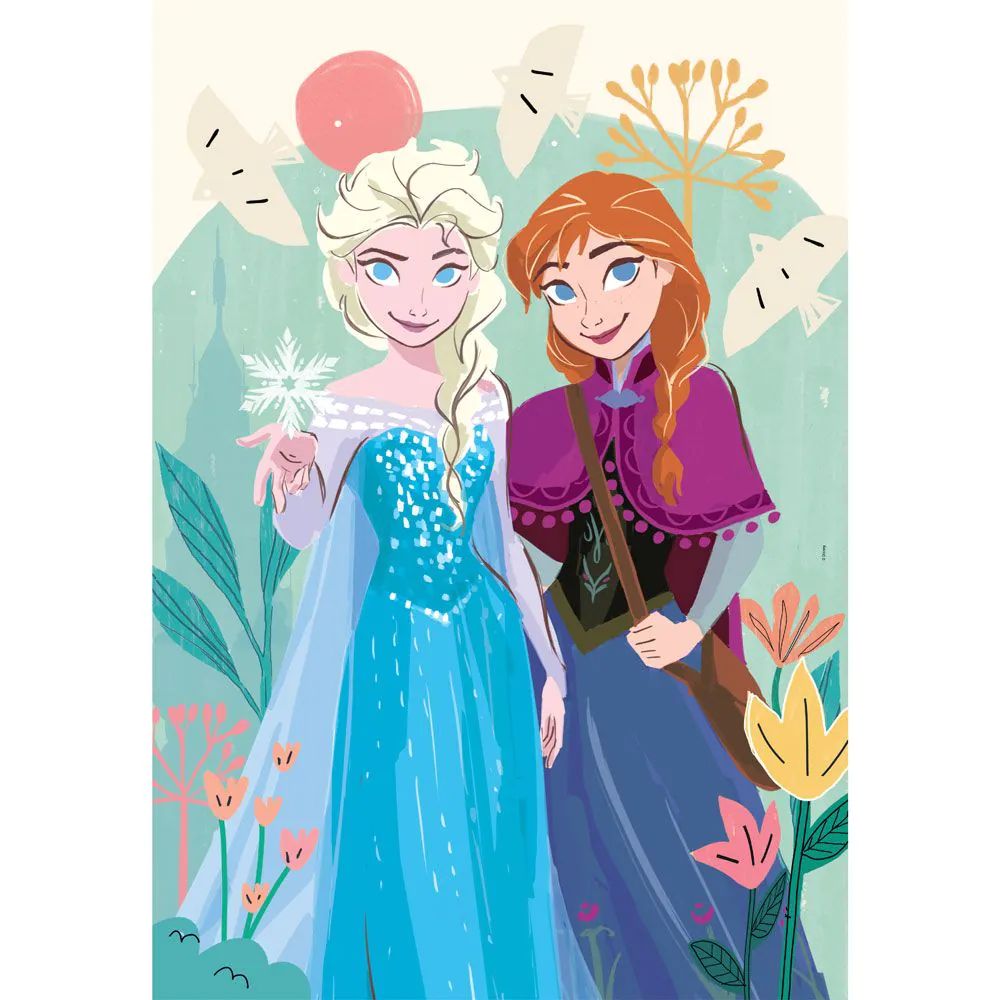 Puzzle 3 x 48 piese Clementoni Frozen 25284 - poza 3