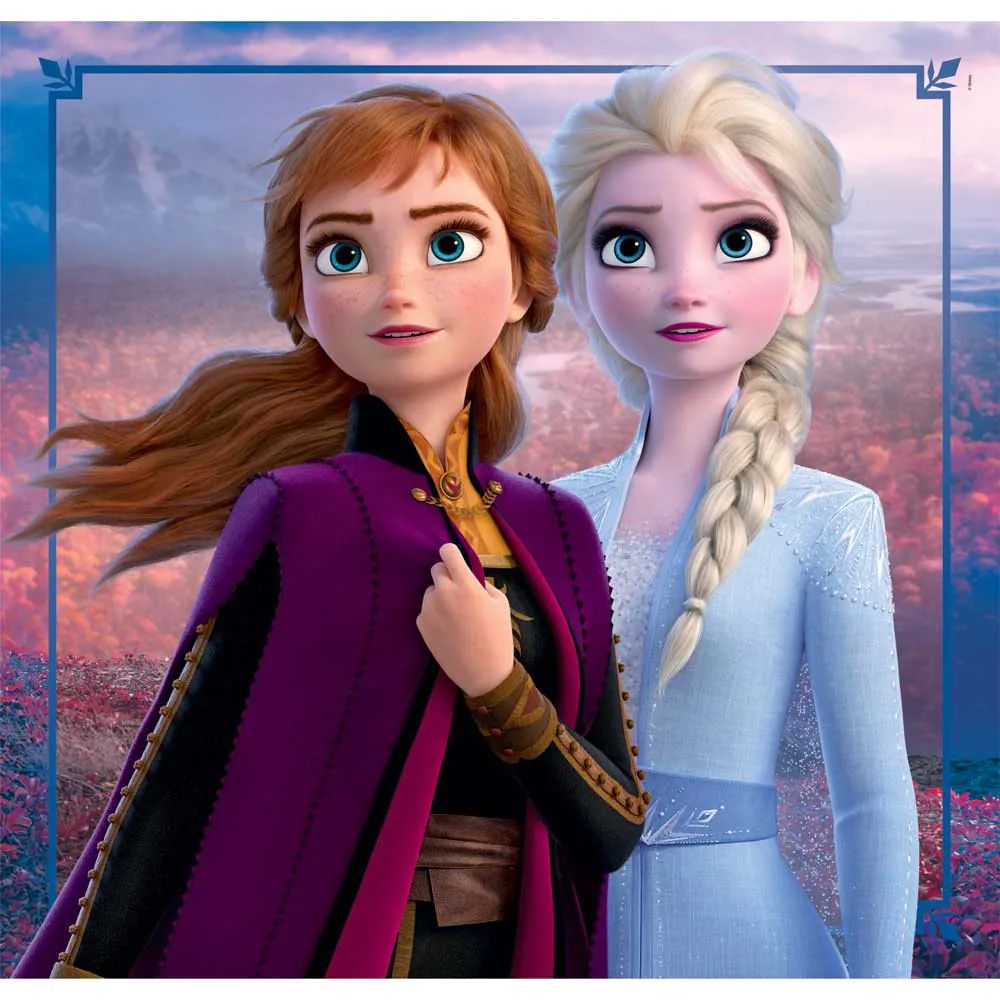 Puzzle 3 x 48 piese Clementoni Frozen 25306 - poza 3