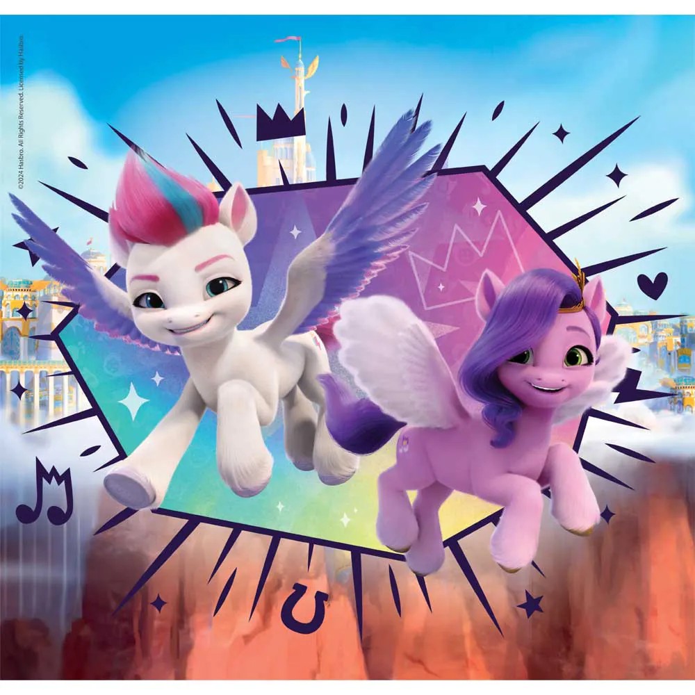 Puzzle 3 x 48 piese Clementoni My Little Pony 25322 - poza 3