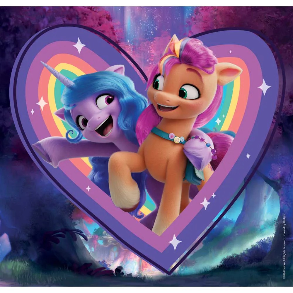 Puzzle 3 x 48 piese Clementoni My Little Pony 25322 - poza 4