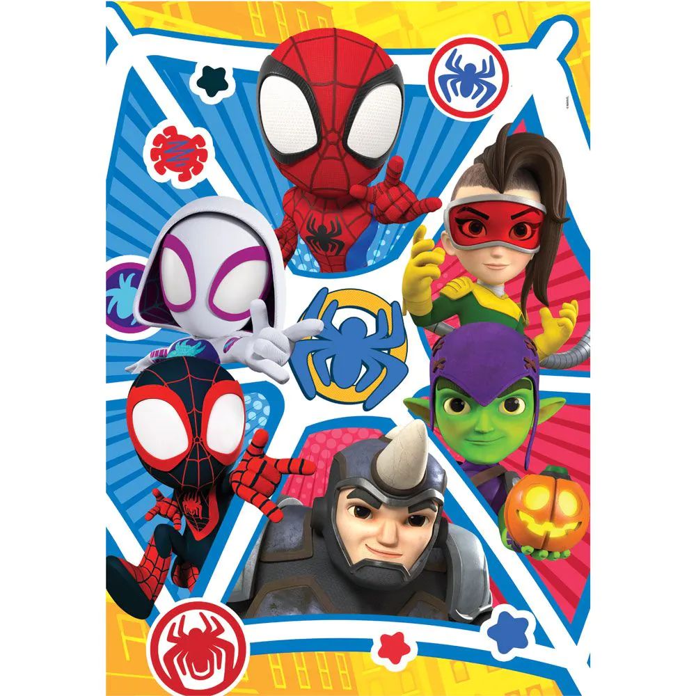 Puzzle 3 x 48 piese Clementoni Spidey and His Amazing Friends 25282 - poza 3