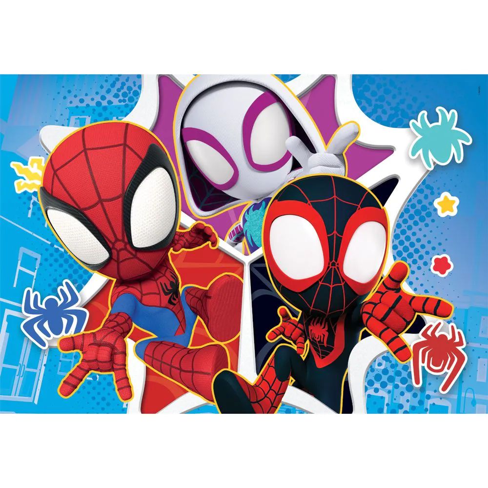Puzzle 3 x 48 piese Clementoni Spidey and His Amazing Friends 25282 - poza 4