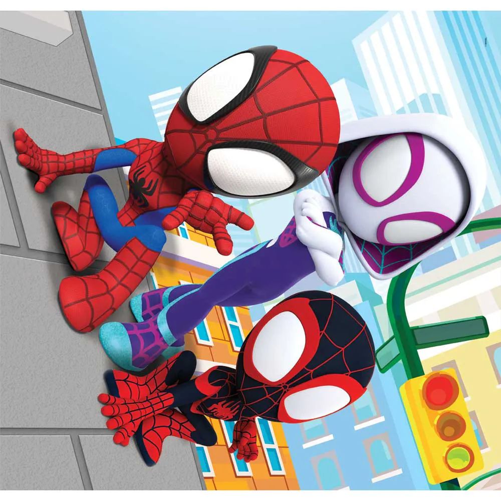 Puzzle 3 x 48 piese Clementoni Spidey and His Amazing Friends 25924 - poza 3