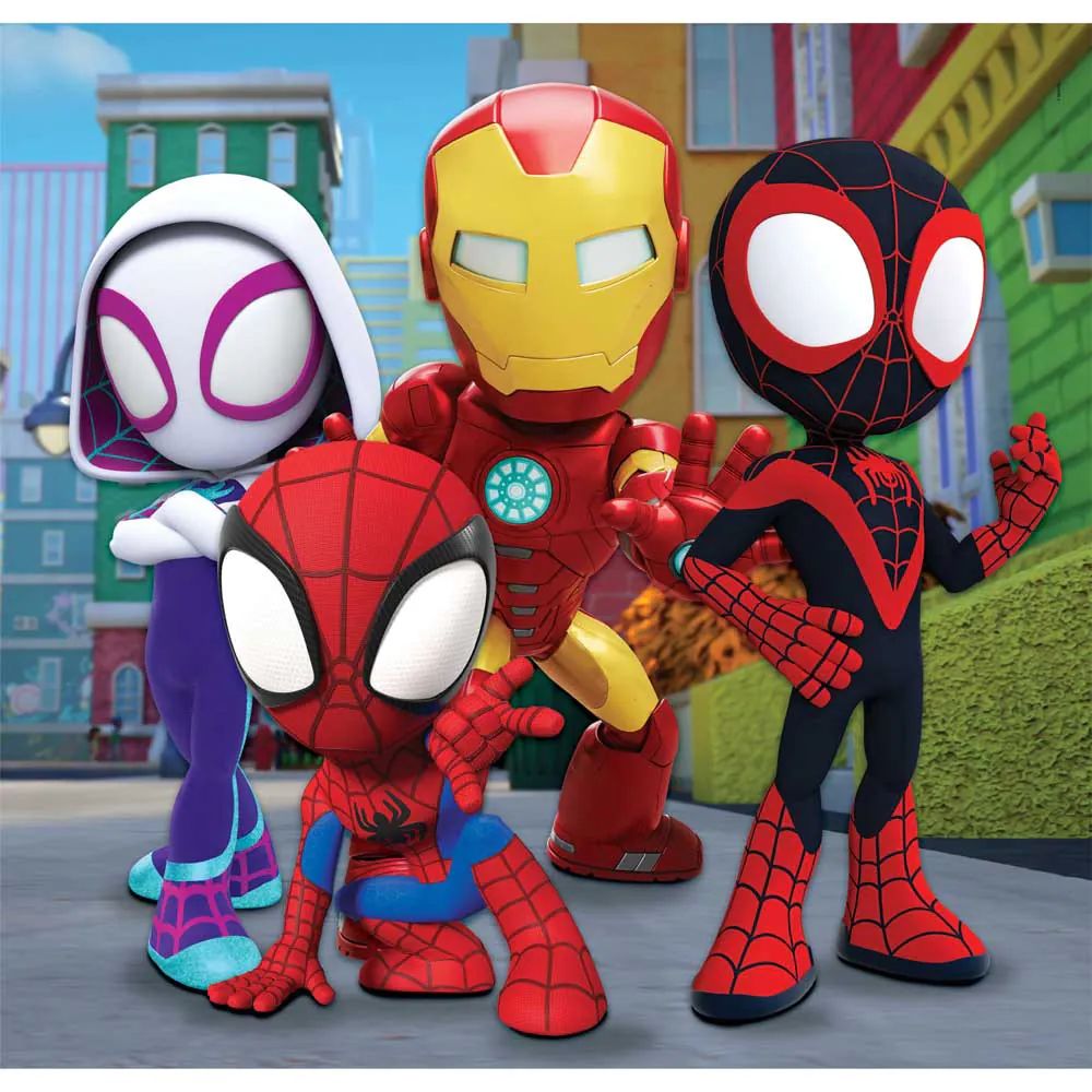 Puzzle 3 x 48 piese Clementoni Spidey and His Amazing Friends 25924 - poza 4