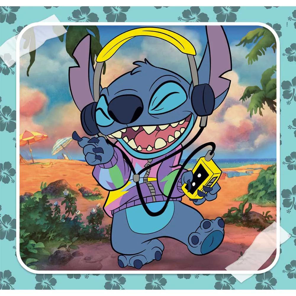Puzzle 3 x 48 piese Clementoni Stitch 25321 - poza 3