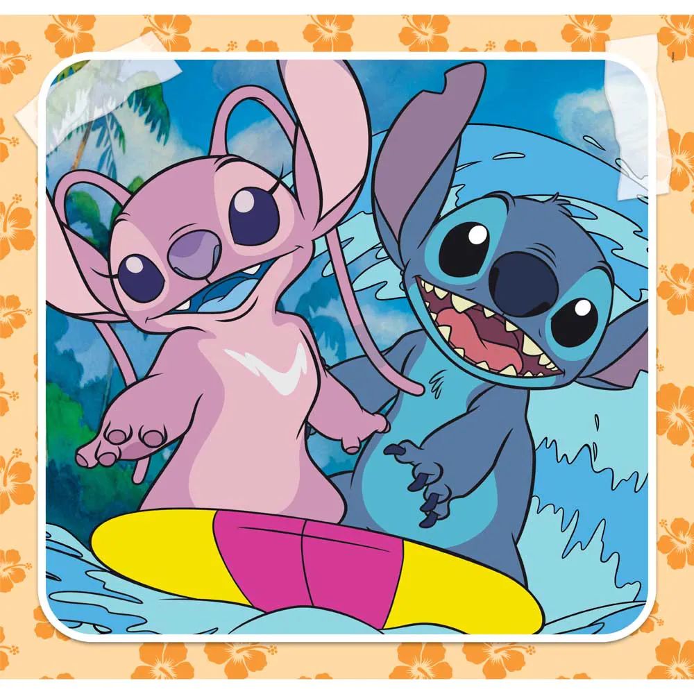 Puzzle 3 x 48 piese Clementoni Stitch 25321 - poza 4
