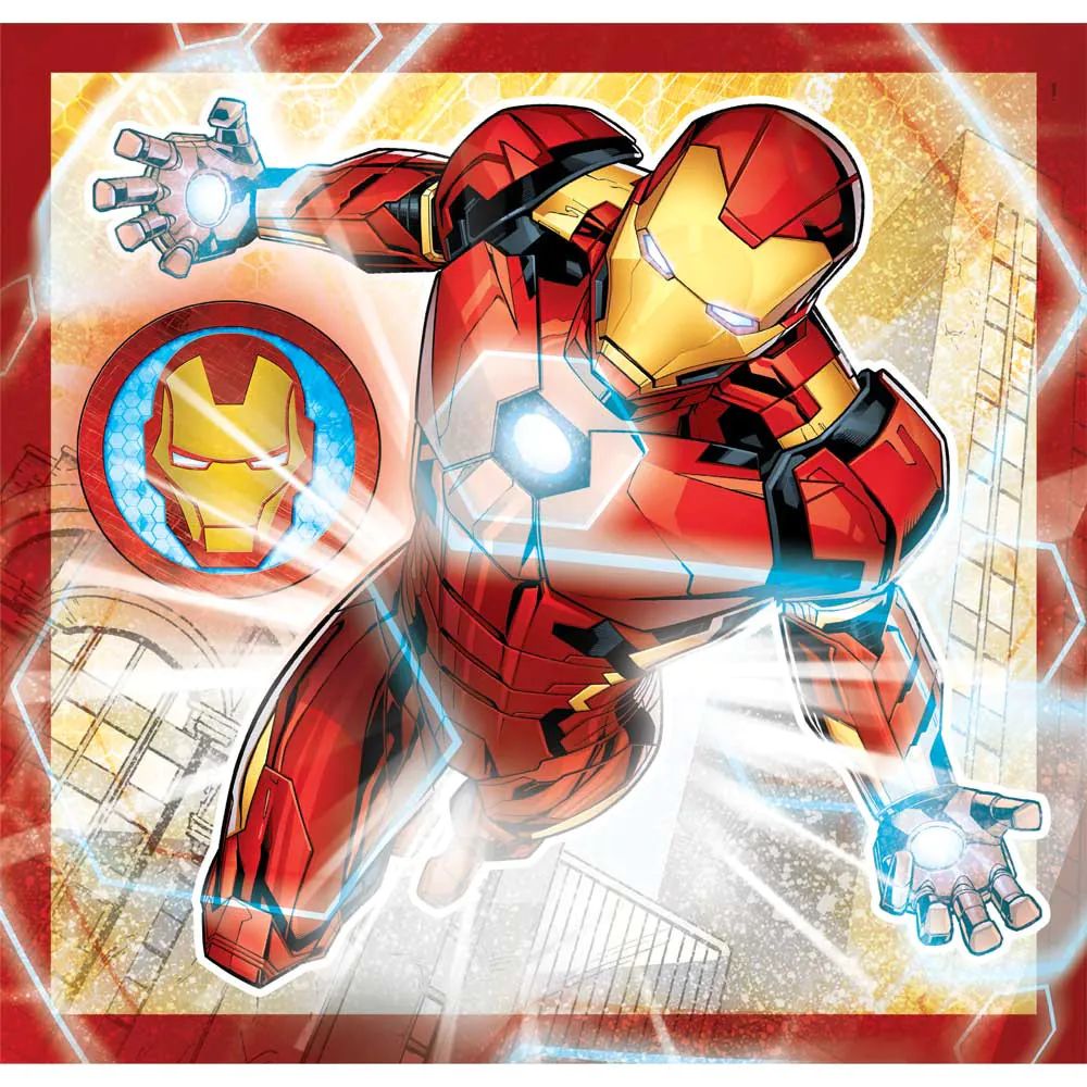 Puzzle 3 x 48 piese Clementoni The Avengers 26315 - poza 2