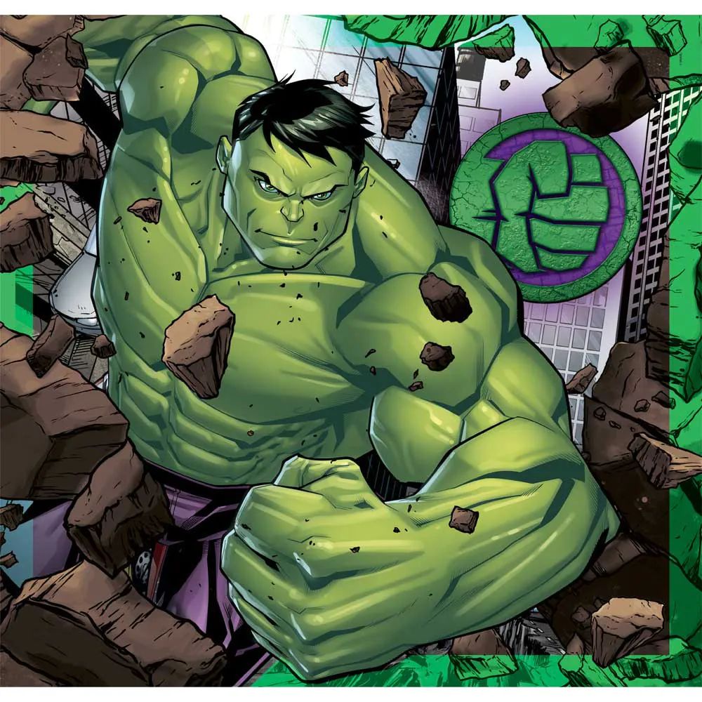 Puzzle 3 x 48 piese Clementoni The Avengers 26315 - poza 3