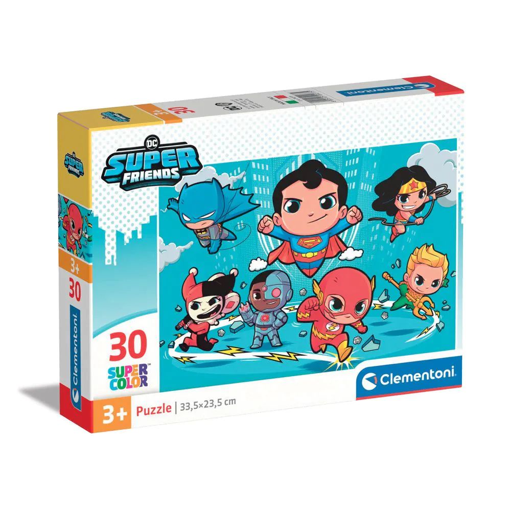 Puzzle 30 piese Clementoni DC Comics Super Friends 20277 - poza 1