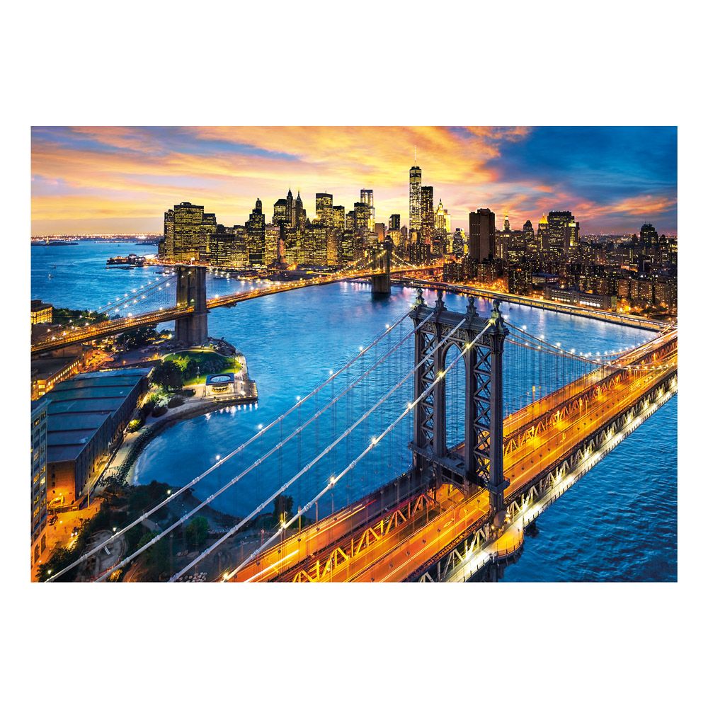 Puzzle 3000 piese Clementoni Evening In New York - poza 2