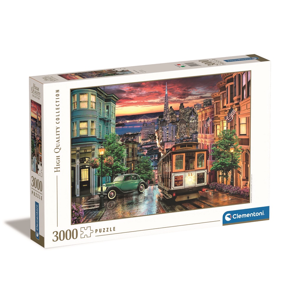 Puzzle 3000 piese Clementoni High Quality Collection San Francisco - poza 1