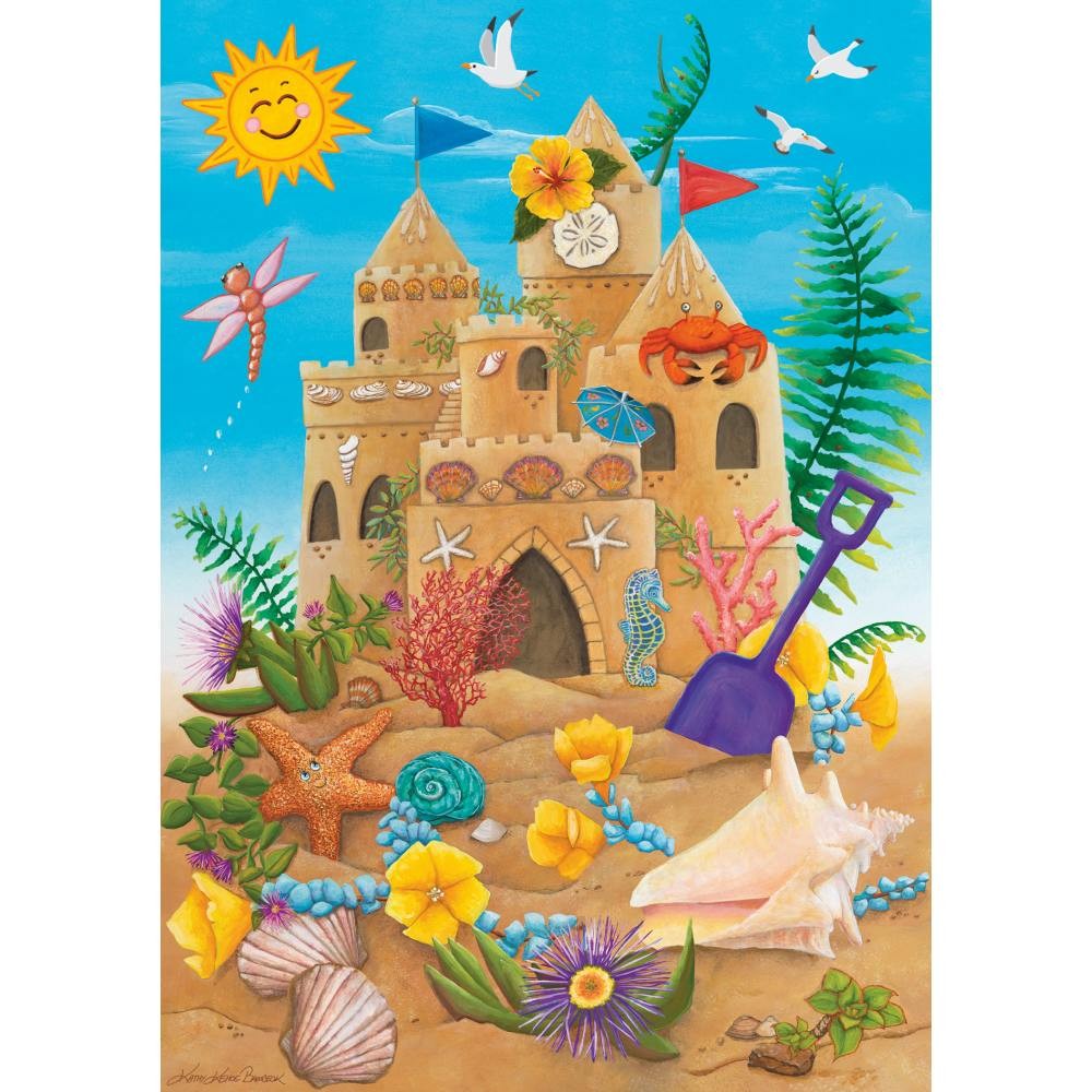 Puzzle 35 piese Ravensburger Castel de nisip - poza 3