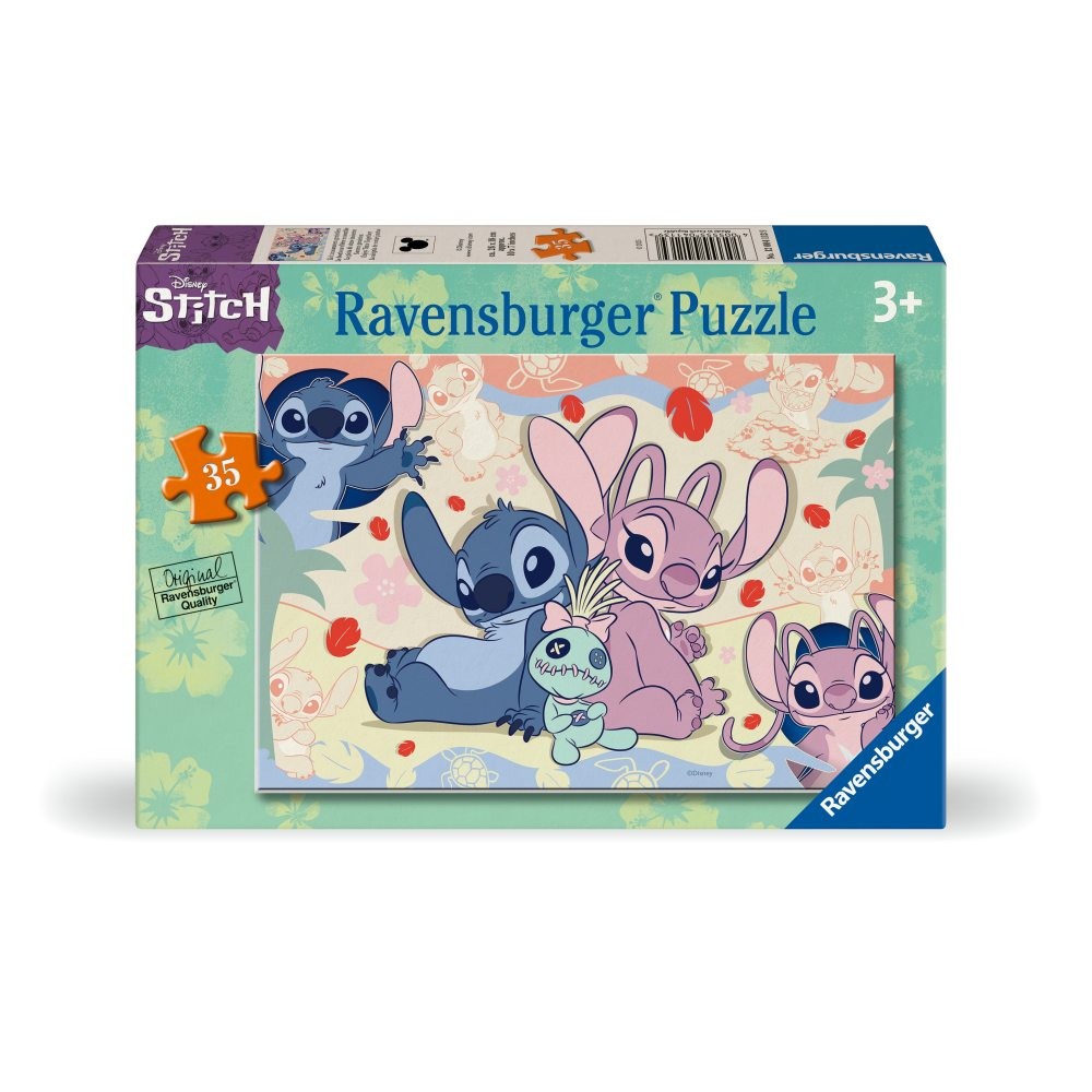 Puzzle 35 piese Ravensburger Disney Stitch - poza 1