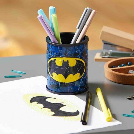 Puzzle 3D Batman Suport Pixuri, 54 Piese - poza 3