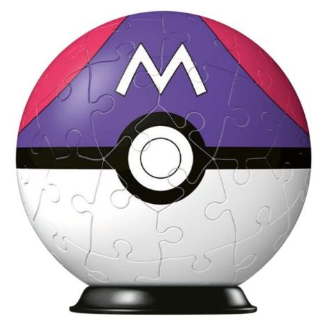 Puzzle 3D bila Pokemon m1 54 piese - poza 1