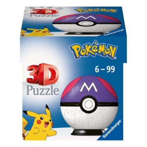 Puzzle 3D bila Pokemon m1 54 piese - poza 3