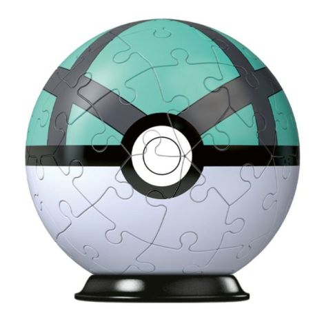Puzzle 3D bila Pokemon m3 54 piese - poza 1
