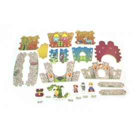 Puzzle 3D Castelul - Miniland - poza 2