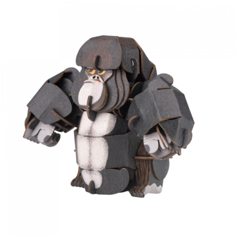 Puzzle 3D cu sunete - Gorila, Build n Sound - poza 2