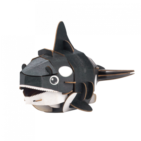 Puzzle 3D cu sunete - Orca, Build n Sound - poza 2