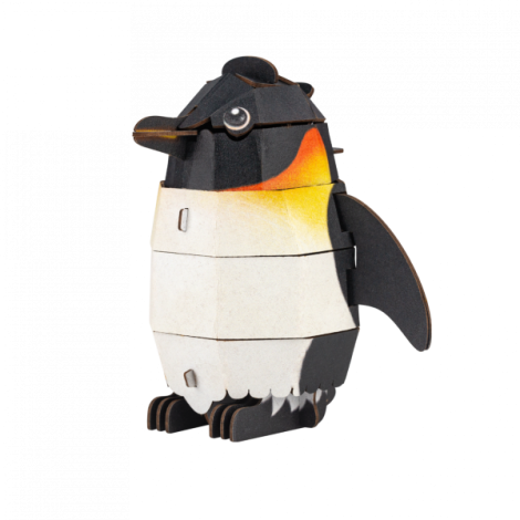 Puzzle 3D cu sunete - Pinguin, Build n Sound - poza 2