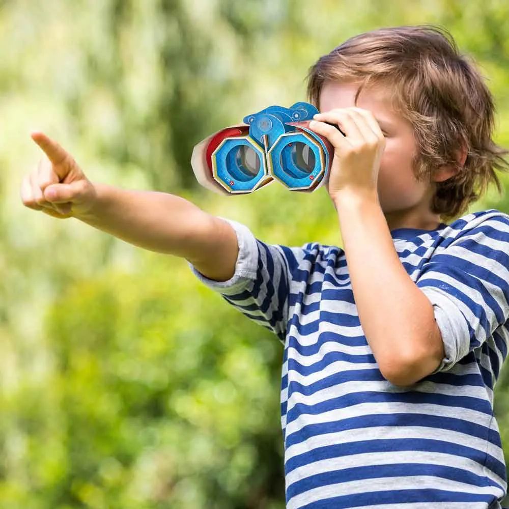 Puzzle 3D Cubic Fun National Geographic Binocular 49 piese - poza 5